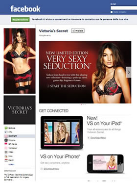 Facebook Victoria Secrets 24/10/2011
