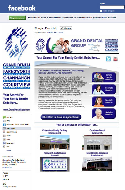 Web Marketing Dentisti Facebook