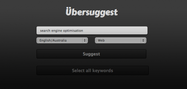 Posizionamento sui motori Posizionamento sui motori-ubersuggest